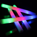 Miniatyrbilde 4 av 5: LED Skumstenger i Bulk, 10 stk Fargerike Blinkende Glow Sticks til Fester, Bryllup, Raves, Konserter, Camping