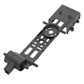 Miniatyrbilde 3 av 8: Reservedeler for RC-helikopter, hovedramme, plast, karosseri, base, tilbehør for WLtoys