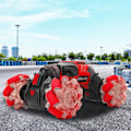 Miniatyrbild 6 av 8: Elektrisk fjärrkontroll 4-hjul stuntbil leksak gest sensor 1:16 UD2196ARöd