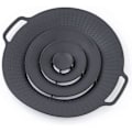 Miniatyrbild 1 av 5: Lock för kastruller Spill Stopper-lock - Tjockare silikon Spill Stopper, FDA-godkända lock för matlagning, BPA-fria Instant Pot-lock, passar öppningar