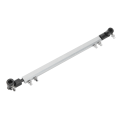 Miniatyrbild 5 av 8: Drum Dubbel Drivaxel Pedal Link Bar Ersättning Professionell metall Drivaxel Vevstång Silver