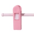 Miniatyrbild 8 av 8: Barnbyxor Hängare i Plast, Sömlösa Halkfria Byxklämmor Justerbar Teleskopisk Byxhängare Rosa