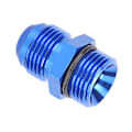 Miniatyrbillede 3 af 8: AN10 til ORB10 Han Adapter Fitting Blå T6061 Aluminiumlegering