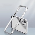 Miniatyrbild 1 av 4: Metall Bumper Ram Fodral för iPhone 15 Pro Max/Ultra - Aluminiumram, Slim, Hårt Skal svart