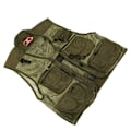 Miniatyrbillede 3 af 8: Fiskevest MultiPocket MultiMesh Vest Åndbar Justerbar Fiske Redningsvest(L )