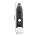 Miniatyrbilde 2 av 5: USB oppladbar elektrisk melkeskummer håndholdt kaffemikser eggvisper (svart, 1 stk)