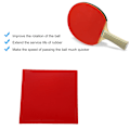 Pikkukuva 5 / 8: Pöytätennis Kumi Ping Pong Kumimailat Urheilu (punainen)