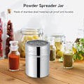 Miniatyrbillede 2 af 4: Sukkerdispenser, Flormelis Shaker Finmasket Flormelis Drysser Mel Shaker Chokoladepulver Shaker Mel Drysser 5,5*8,2cm