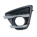 Miniatyrbillede 1 af 5: Til Mazda Cx-5 Cx5 2015 2016 Bil Front Kofanger Tågelygte Lysdæksel Ramme Tågelygte Tågelygte Trim Låg Bezel Hætte 1 stk. venstre