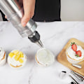 Miniatyrbilde 4 av 5: Pro Kakepyntverktøy i Rustfritt Stål - Perfekt for Dessertdekorasjon