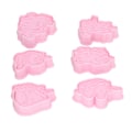 Miniatyrbilde 2 av 8: Fondant Embosser - Enkel rengjøring DIY Making ABS Fleksibel Gjenbrukbar Sjokolade Stempel Sett for Baking Cupcake