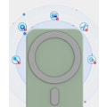 Miniatyrbillede 4 af 4: Hurtig magnetisk trådløs biloplader til iPhone 13/13 Pro/13 Mini/13 Pro Max/12/12 Pro/12 Mini/12 Pro Max med Magsafe-induktion