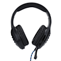 Pikkukuva 5 / 8: Kuulokemikrofonit J1 Head Band -tyyppiset kuulokkeet Peliluurit 50 mm stereokaiutin mikrofonilla Musta ja sininen