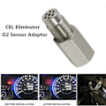 Miniatyrbillede 2 af 5: O2 Ilt Sensor - Rustfrit Stål Ilt Sensor Spacer Adapter Katalysator Bung Fix Check Engine