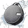 Miniatyrbild 1 av 4: Bluetooth Högtalare Vattentät IP67 Portabel Trådlös Utomhus med HD-Ljud TF-Kort Sugkopp för Pool Strand Vandring 12H Speltid (Svart)