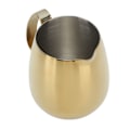 Miniatyrbilde 6 av 8: Kaffe Melk Kopp Rustfritt Stål Melkeskummer Mugg Cappuccino Latte Art Melk Mugg Gull 350ml