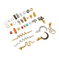 Miniatyrbillede 8 af 8: Dreadlocks Smykker Tilbehør Clips Manchetter Ringe Legering Multi Shape Dekorative Dreadlocks Perler