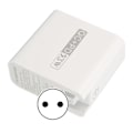 Miniatyrbilde 2 av 8: WLX A6 USB C vegglader 53W 4 USB ladeporter QC 3.0 PD 20W hurtig vegglader for iPhone nettbrett øretelefon 100-240V EU-plugg
