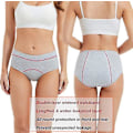 Miniatyrbild 5 av 5: Läcksäkra Menstruationsunderkläder i Bomull för Kvinnor - 5-pack - 3XL Hudton