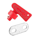 Miniatyrbillede 5 af 5: 12V / 24V Batteri Hovedafbryder Kill Switch Isolator Afbryder til Kontrol af Bil Strøm Rød Nøgle