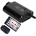 Miniatyrbilde 5 av 8: Fiberoptisk lysmotor med fjernkontroll 12W RGBW takbelysning for Bluetooth-app