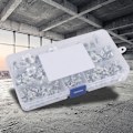 Miniatyrbild 5 av 8: 110st 1 Box T-muttrar RiveT-mutter M10\M8\M6 \M5\M4\M3 Fyra klor Galvaniserad T- set