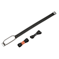 Miniatyrbilde 2 av 8: Klokkestropp for Xiaomi Smartwatch 304 Rustfritt Stål Klokkebånd Erstatning Metall Armbånd Magnetisk Svart for Mi Band 6 5 4 3