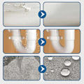 Miniatyrbild 3 av 4: Transparent Vattentät Beläggning, Transparent Vattentätt Lim 100g, Superstarkt Osynligt Vattentätt Anti-läckage Medel Isolering Tätningsmedel-B4 2set