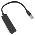 Miniatyrbillede 7 af 8: RJ45 Ethernet-splitterkabel One Point Four Ethernet-kabelsplitter ABS PCB RJ45 Splitteradapter til bærbar computer