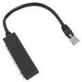 Pikkukuva 7 / 8: RJ45 Ethernet-jakajakaapeli yhden pisteen neljän Ethernet-kaapelin jakaja ABS PCB RJ45 jakajaadapteri kannettavalle tietokoneelle