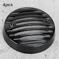 Miniatyrbillede 4 af 4: 4 stk. Blinklysbeskytter Retro CNC Indikator Grill Passer til Royal Enfield Classic 500