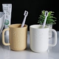 Pikkukuva 1 / 5: Kylpyhuoneen mukit, hammasharjatelineet, 300 ml, 2 kpl