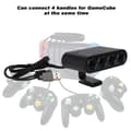 Miniatyrbillede 8 af 8: Tre-i-én håndtag til NGC til Switch Adapter Converter til NGC wiiu / pc / switch