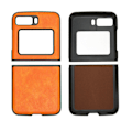 Pikkukuva 8 / 8: Case Lichee Pattern Naarmuuntumaton puhelimen cover Moto Razr 2022:lle taitettava matkapuhelin oranssi