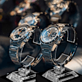 Miniatyrbild 2 av 5: Transparent armband klockställ - Set om 4