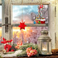 Miniatyrbild 4 av 5: 3 st Julgransprydnader Trä Valp Hund Julgran Hängande Prydnad Julhelg Prydnad Juldekor (P)