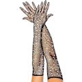 Miniatyrbild 1 av 5: Rhinestone Mesh Långa Handskar för Kvinnor