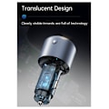 Miniatyrbillede 1 af 5: BC89 bil hurtig opladning 5.3 Bluetooth MP3-afspiller FM-sender