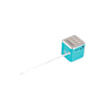 Miniatyrbillede 8 af 8: Mini Bluetooth-højttaler klar lyd 4 knapper Design skærmdisplay FM-radio Trådløs bærbar Bluetooth-højttaler Blå Bluetooth-version