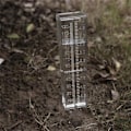 Miniatyrbillede 5 af 8: 120ml regnmåler Dobbeltskala plastregnmåler Udendørs regnmåler