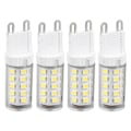 Miniatyrbilde 3 av 8: G9 LED-pære Nøytralt lys G9-sokkel LED-lyspære Kornlysperler Flimmerfri Lysekronebelysning Hjemmebelysning 220V