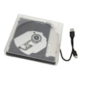 Pikkukuva 7 / 8: Ulkoinen DVD-asema Type C USB 3.0 Läpinäkyvä Plug and Play Hiljainen DVD-poltin kannettavaan tietokoneeseen