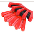 Miniatyrbild 2 av 5: Bärbar roller-hårstylingverktyg gör-det-själv Brudhårflätning Twist Braid Maker Röd