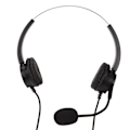 Miniatyrbilde 3 av 8: Call Center Headset 3,5 mm plugg kablet datamaskin hodetelefon med støydempende mikrofon for telefon bærbar PC nettbrett