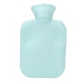 Miniatyrbilde 4 av 8: 500 ml varmtvannspose Tykk myk PVC Trykkbestandig eksplosjonssikker bærbar varmtvannsflaske for hånd Rygghals Blå
