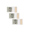 Miniatyrbillede 1 af 3: (Solar Mini Termohygrometer) tre Små Digitale Hygrometre Ambient Termometer Temperaturmåler og Fugtighedsmåler