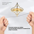 Miniatyrbild 4 av 5: Precisionslegering Anti-Gravity Rotation NCE Leksaksgyro Stresslindring Vetenskap Lärande Leksak för Vuxna Barn