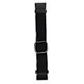 Miniatyrbillede 1 af 8: Elastisk urløkkebånd til Redmi Watch 2 Justerbart legeringsstik vævet nylon sportsurbånd sort