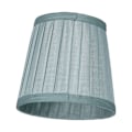 Miniatyrbillede 7 af 8: E14 stof lampeskærm blød klips på grøn stof lampe dæksel til hoteller haller soveværelser
