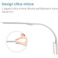 Miniatyrbillede 4 af 5: Mini LED Klipslampe til Akvarier 24 Hvide Blå LED'er 10W Ideel til 30-40cm Tanke